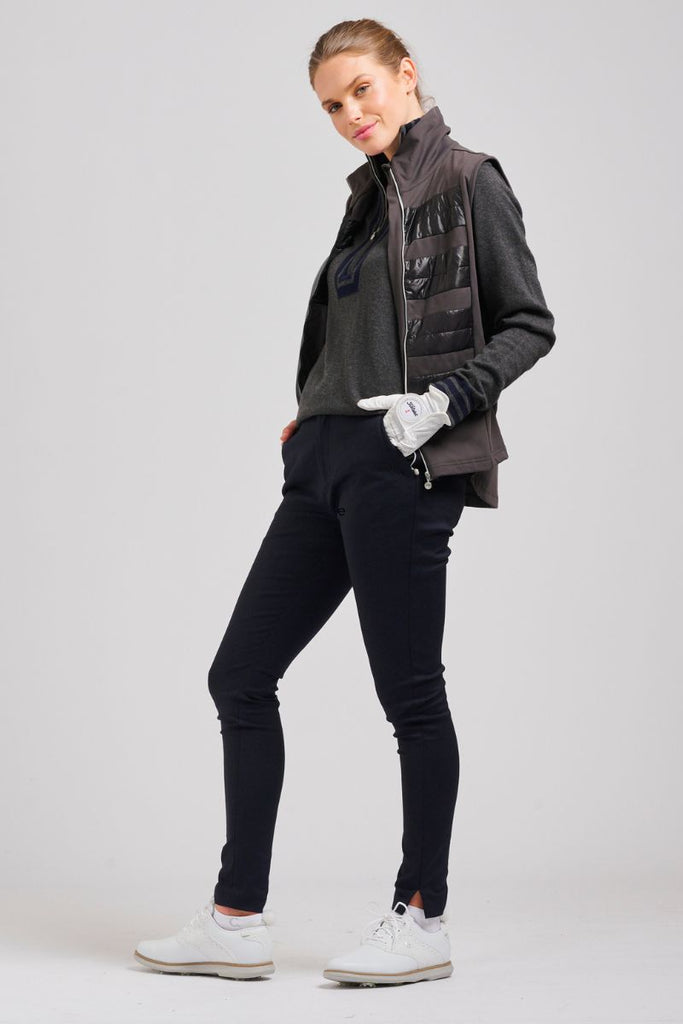 The Bougle Sleeveless Vest - Charcoal