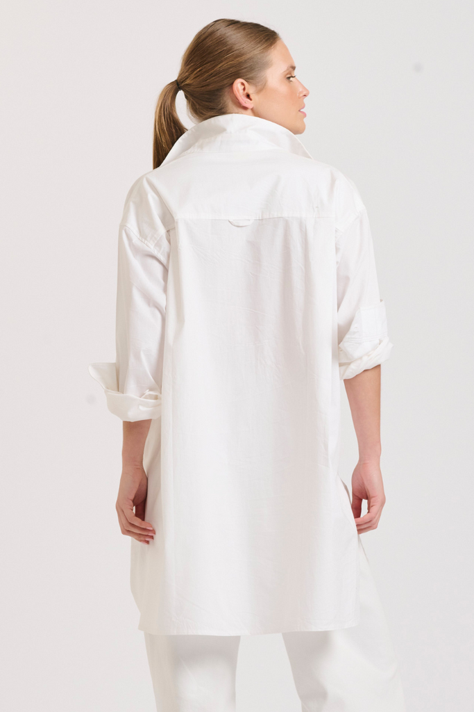 The Boyfriend Oversized Shirt - White