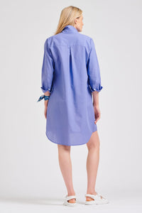 The Classic Shirt Dress - Iris