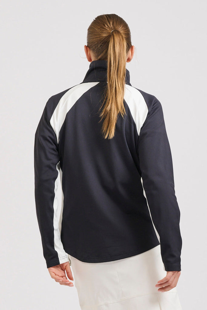 Court Jacket - French Navy/Club White
