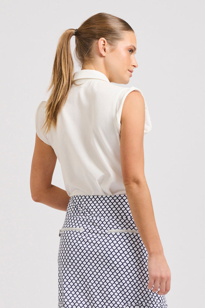 Flutter Polo - Club White