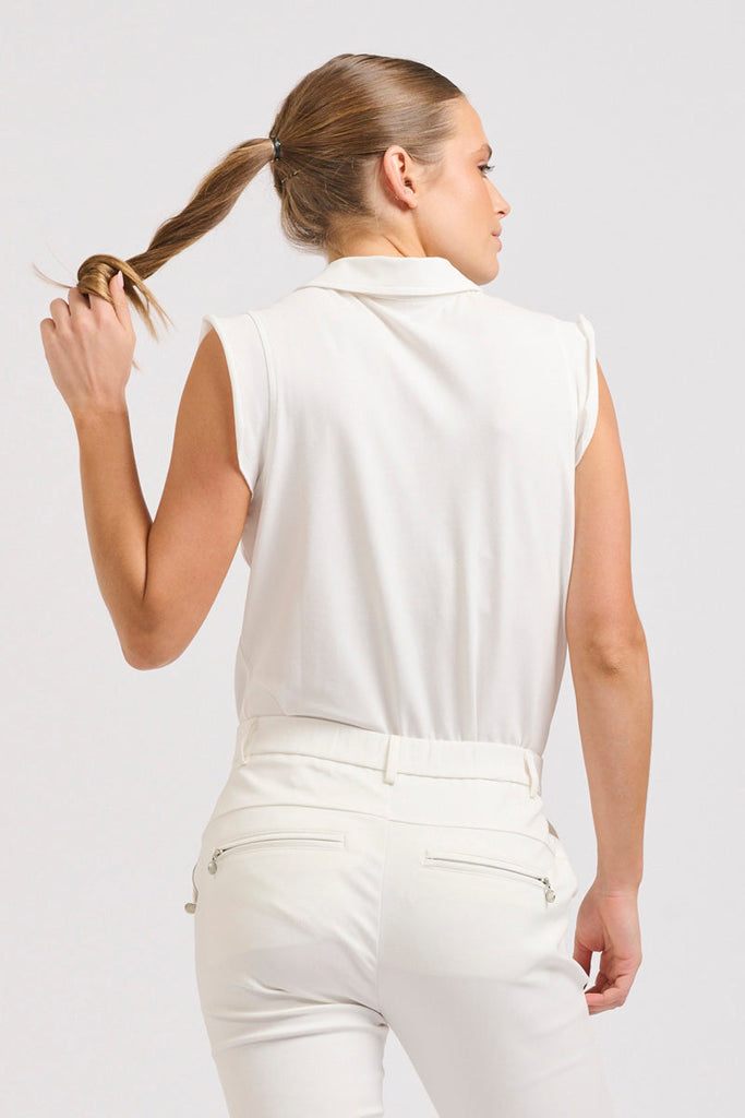 Flutter Polo - Club White