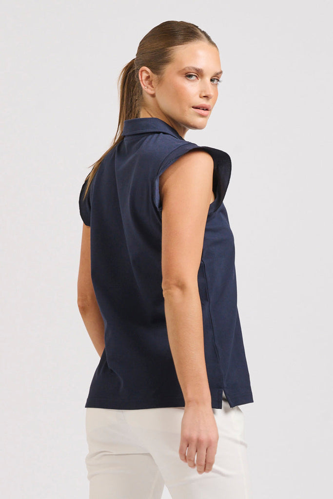 Flutter Polo - French Navy