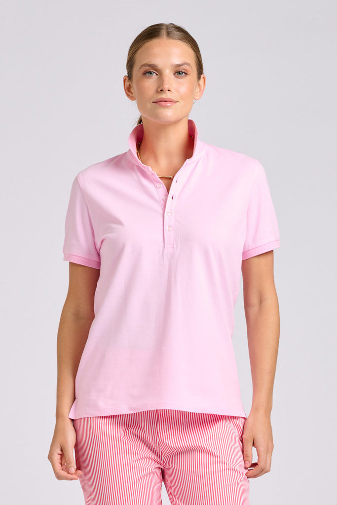 The Club Wickham Polo - Pale Pink
