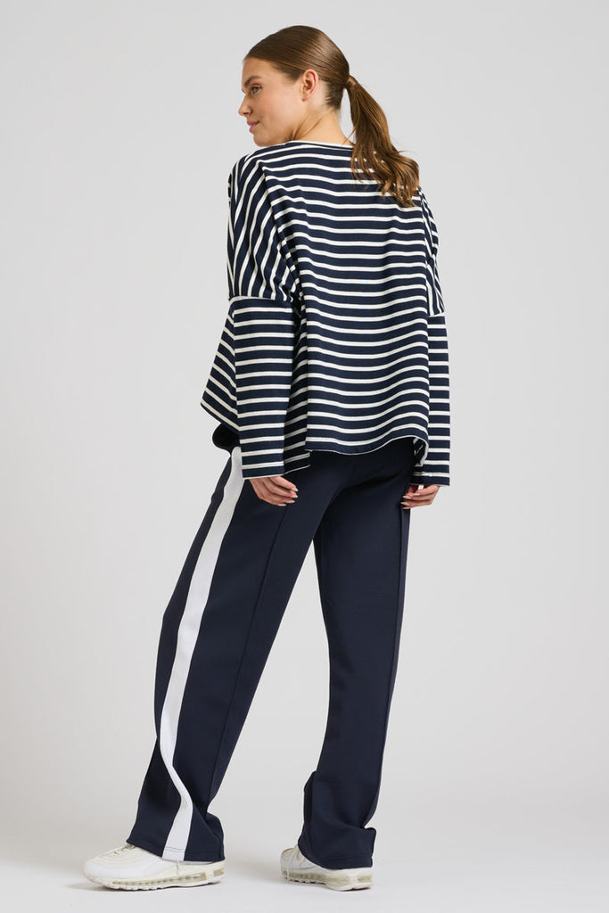 EST 1971 Scuba Track Pant - French Navy & Ivory