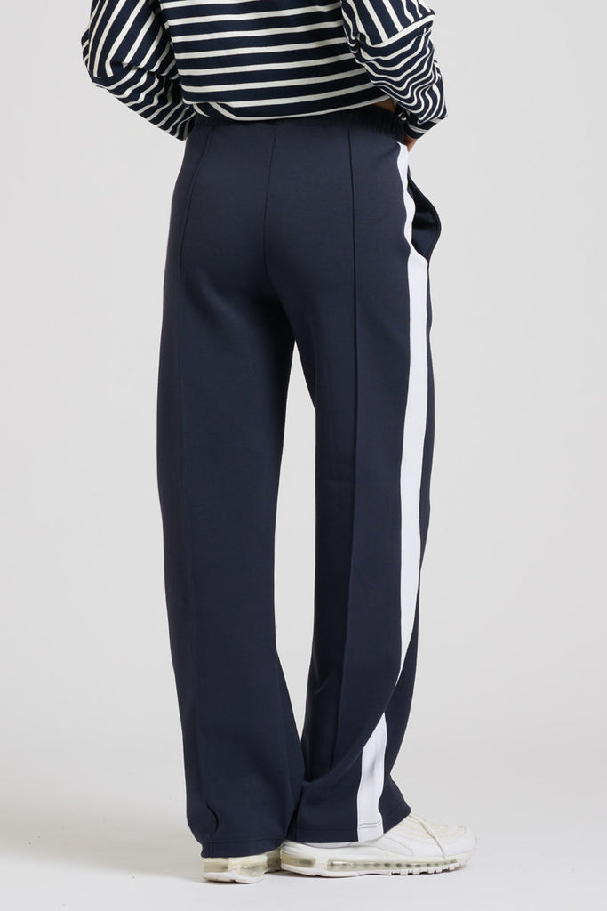 EST 1971 Scuba Track Pant - French Navy & Ivory