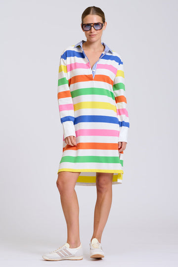 EST Rugby Summer Dress - Bright Stripe