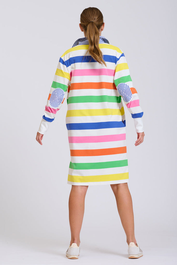 EST Rugby Summer Dress - Bright Stripe