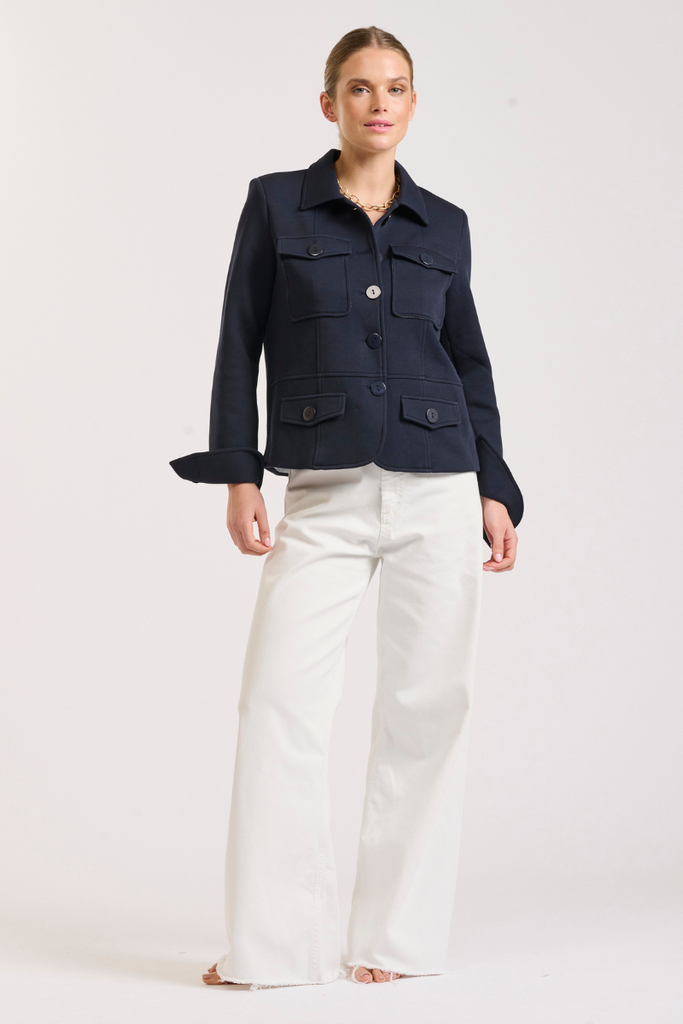 Hemming Scuba Jacket - French Navy