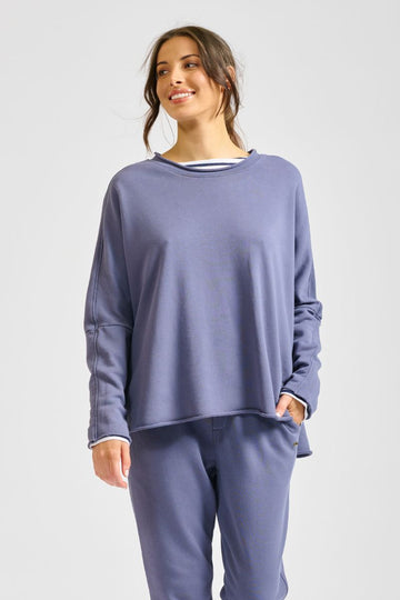 Raw Long Sleeve Sweatshirt Old Navy