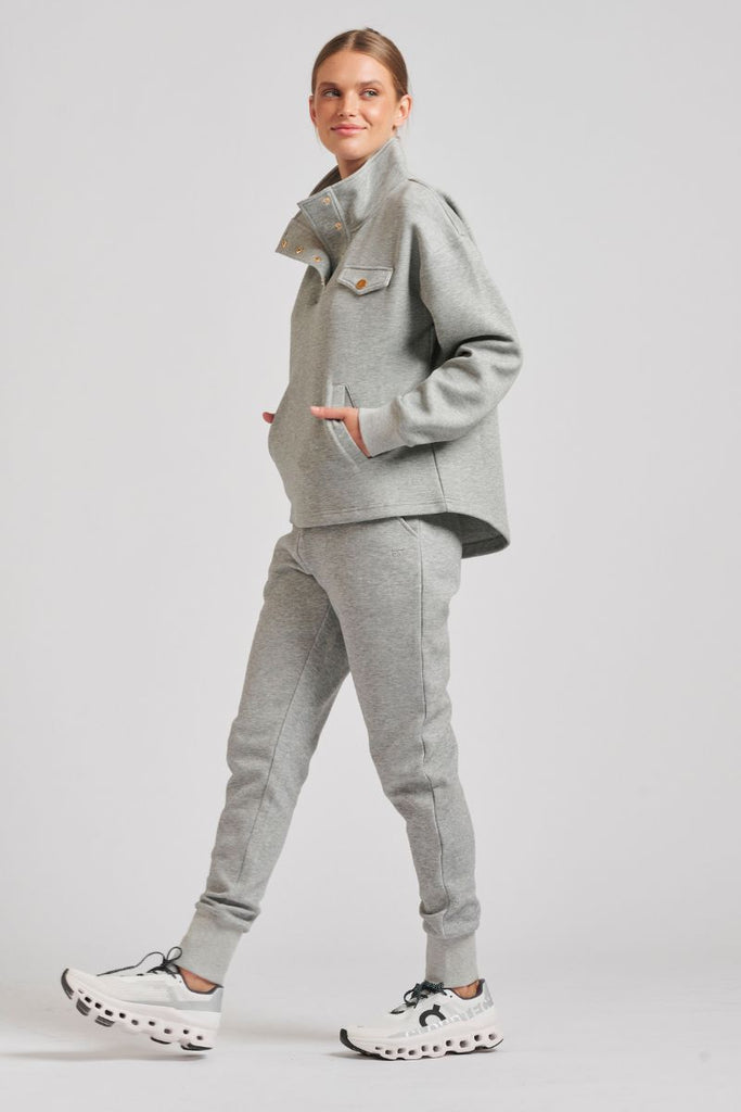 Lux Suba Lounge Pant - Grey Marle