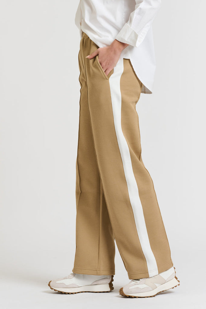 Shirty The Lola Pant - Caramel & Ivory