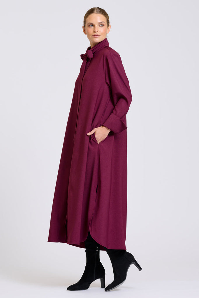 Shirty Pia Dress - Plum