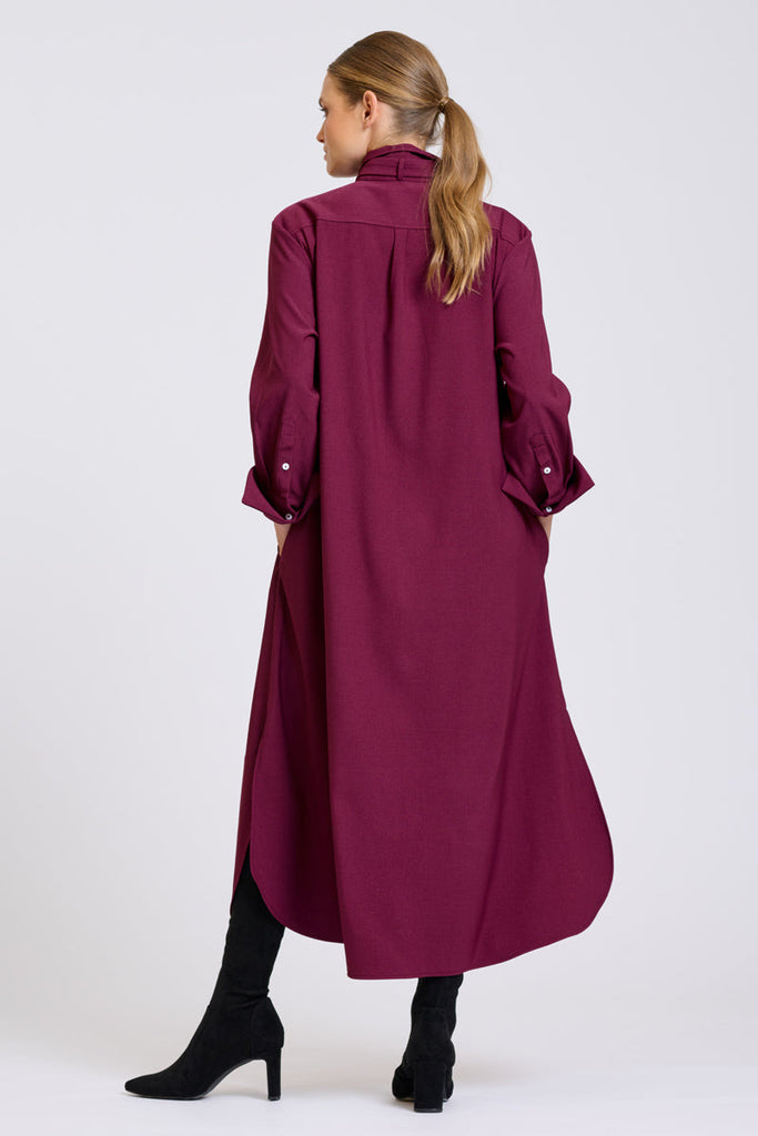 Shirty Pia Dress - Plum