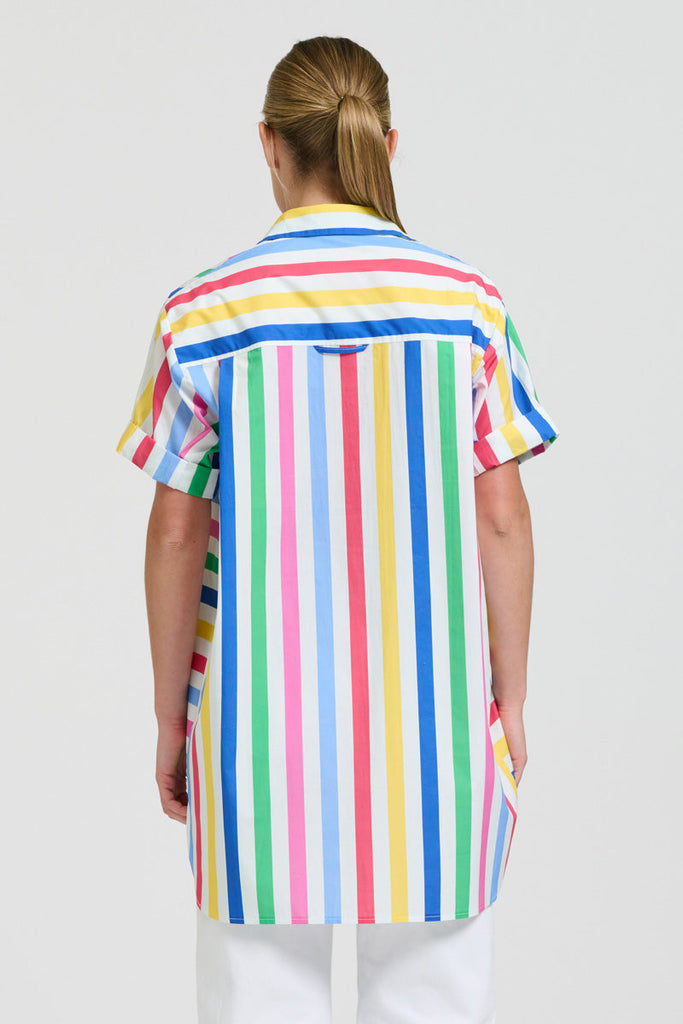 Shirty The Ashely Shirt - Fiesta Stripe