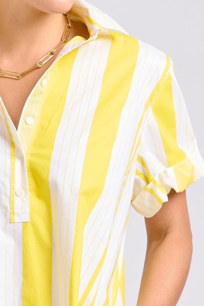 Shirty The Catie Dress - Sunrise Retro Stripe
