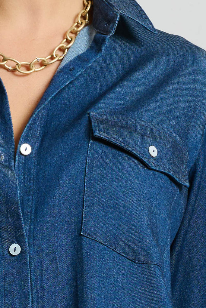 Shirty The Daisy Dress - Denim