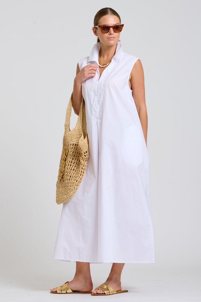 Shirty The Freya Shirt Dress - White