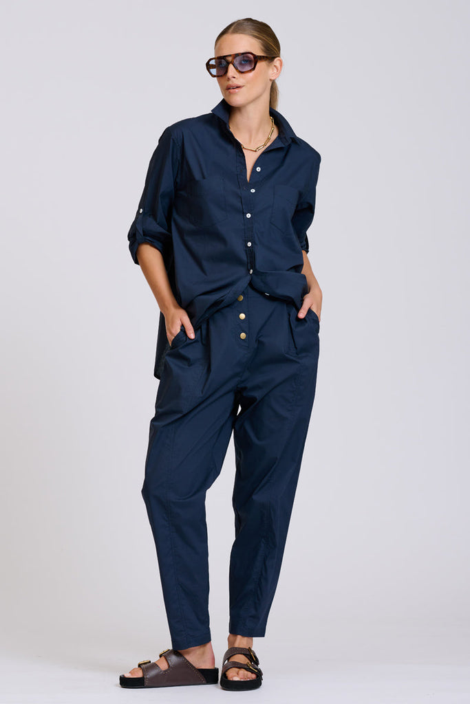 Shirty The Girlfriend Shirt - French Navy