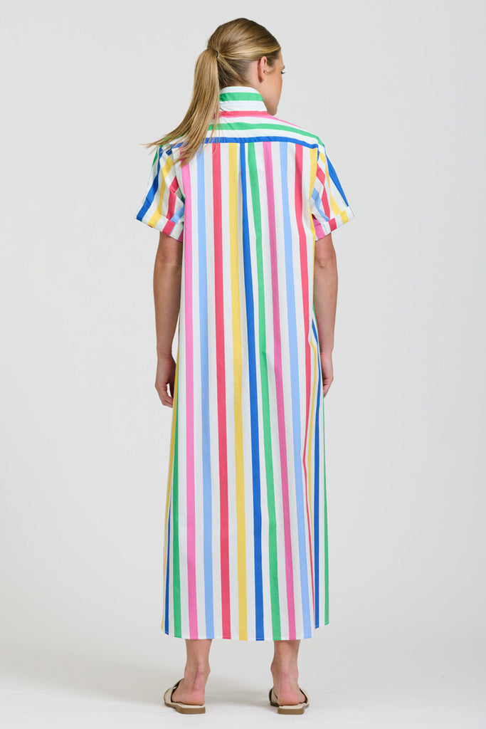 Shirty The Lucy Dress - Fiesta Stripe