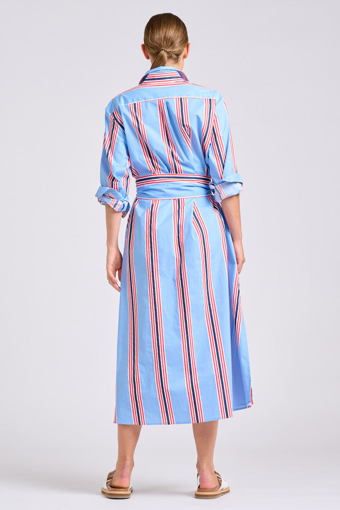 Shirty The Luna Dress - Nautical Stripe