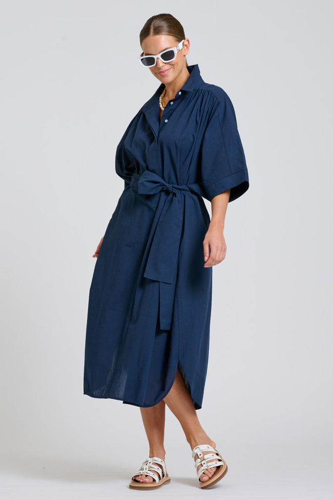 Shirty The Maggie Oversized Dress - French Navy