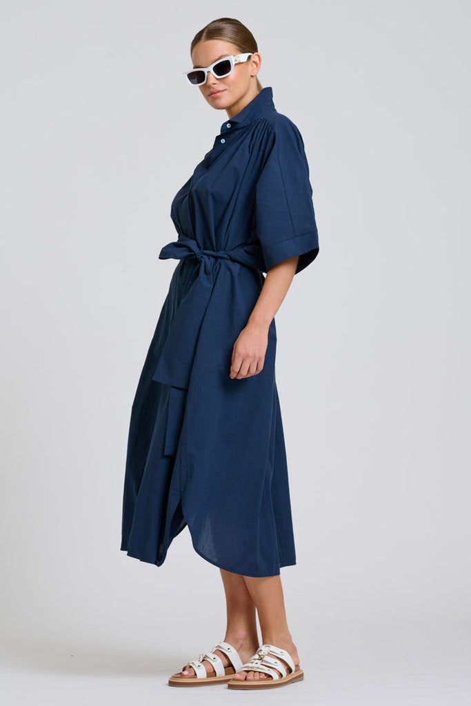 Shirty The Maggie Oversized Dress - French Navy