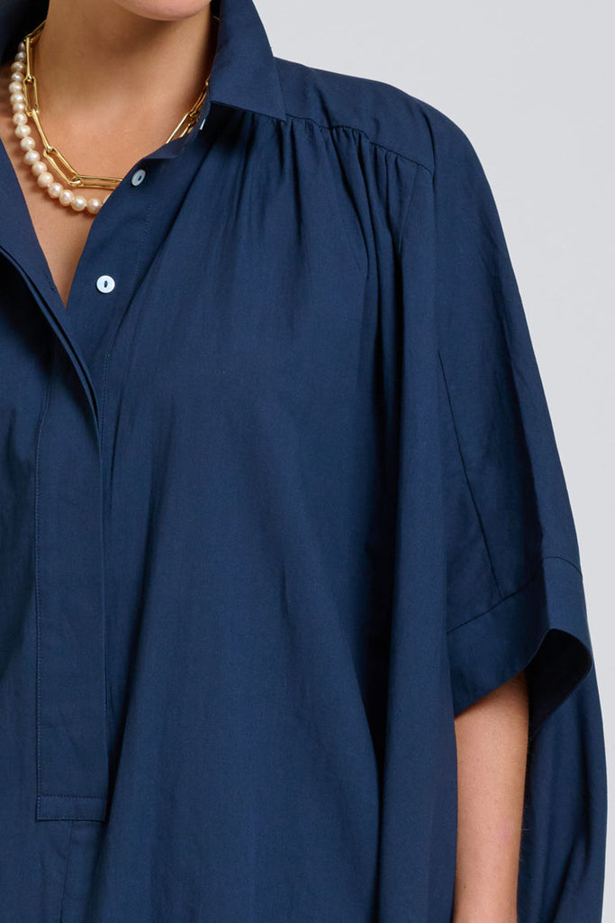 Shirty The Maggie Oversized Dress - French Navy