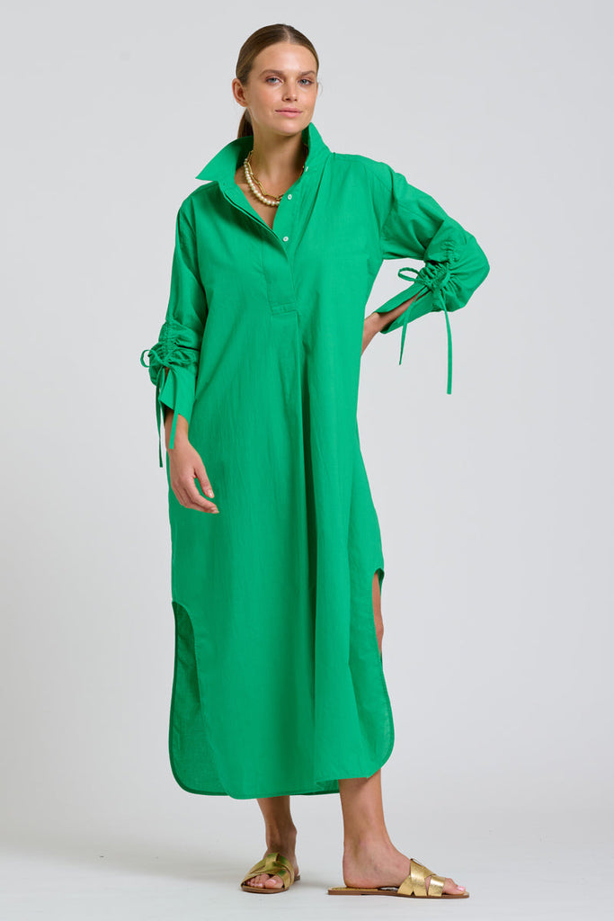 Shirty The Millie Dress - Bright Green