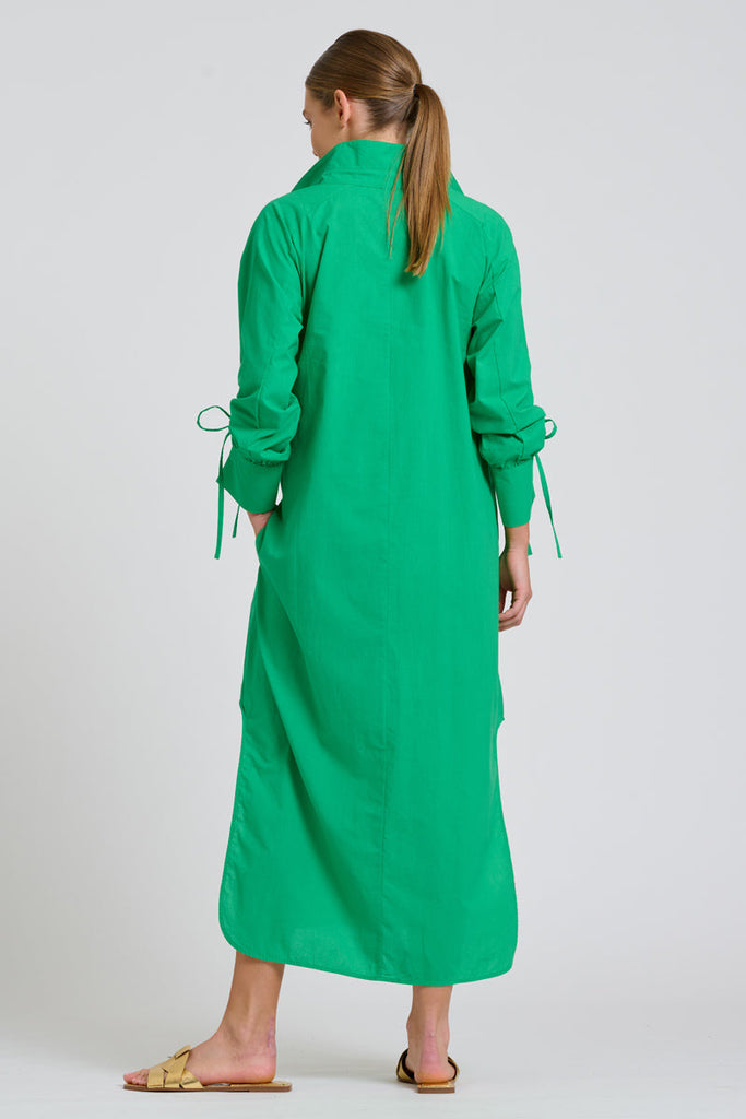 Shirty The Millie Dress - Bright Green