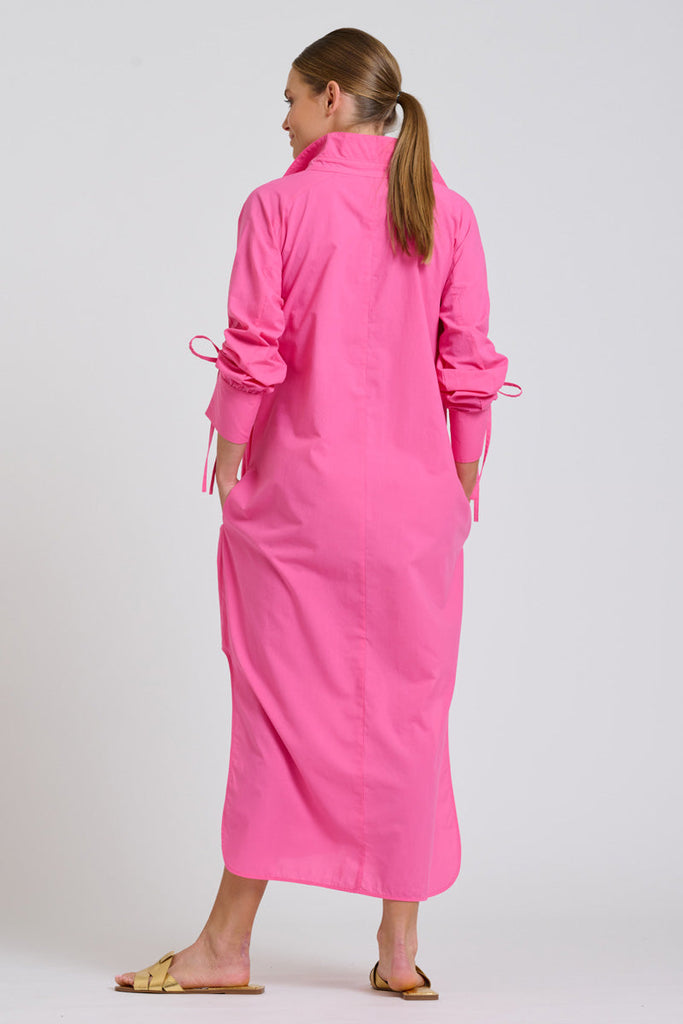 Shirty The Millie Dress - Hot Pink
