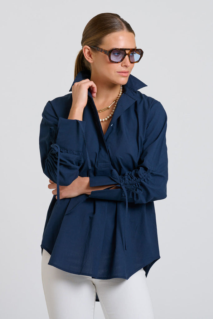 Shirty The Millie Shirt - French Navy