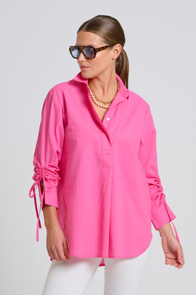 Shirty The Millie Shirt - Hot Pink