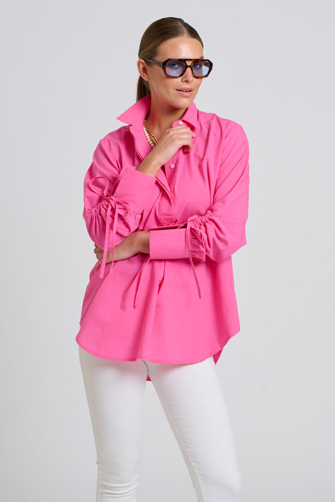 Shirty The Millie Shirt - Hot Pink