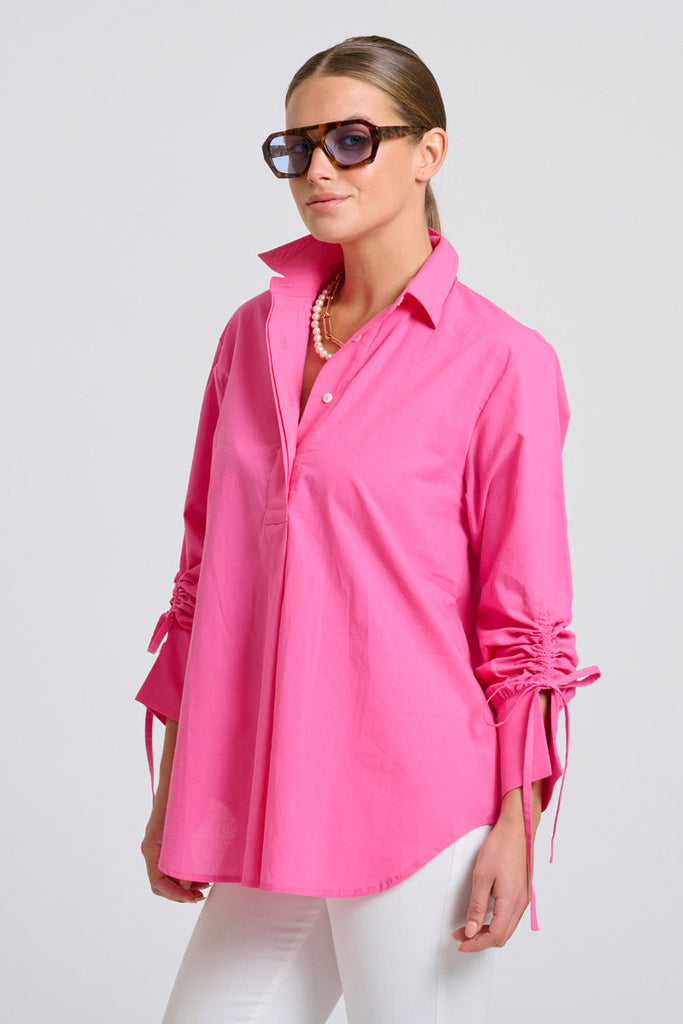 Shirty The Millie Shirt - Hot Pink