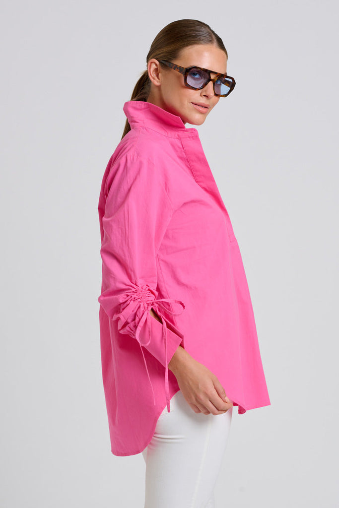 Shirty The Millie Shirt - Hot Pink
