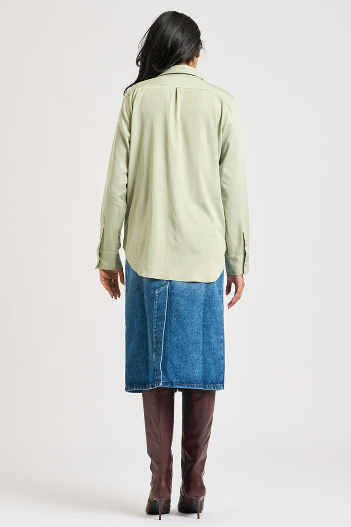 The Lady Rancher Classic Shirt - Olive