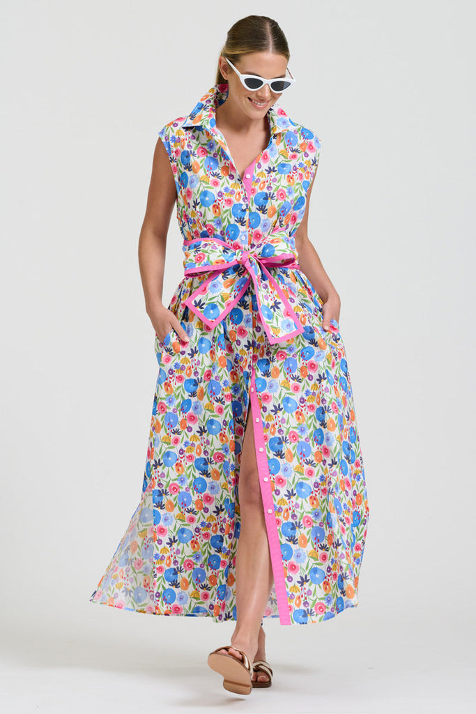 Shirty The Sabine Dress - Summer Bouquet
