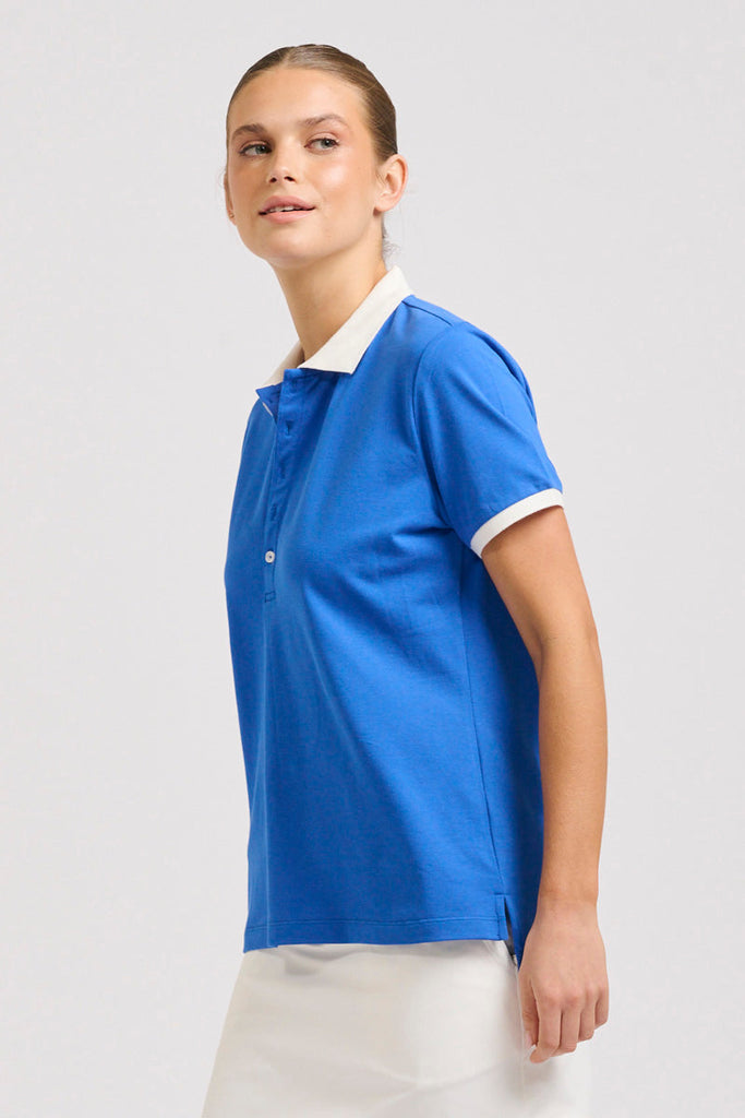 Wickham Polo - Cobalt/Club White