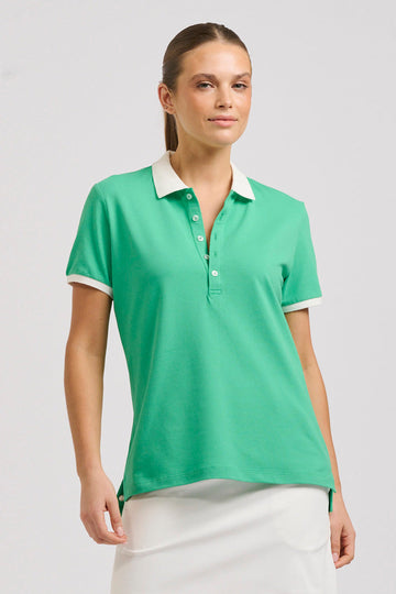 Wickham Polo - Green/Club White