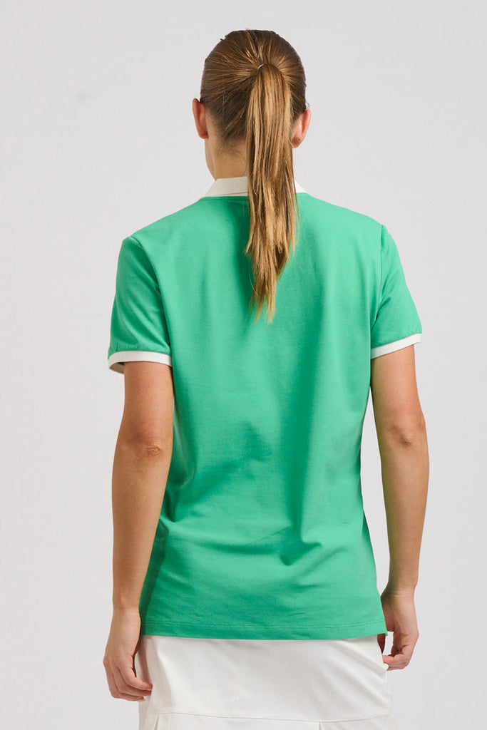 Wickham Polo - Green/Club White
